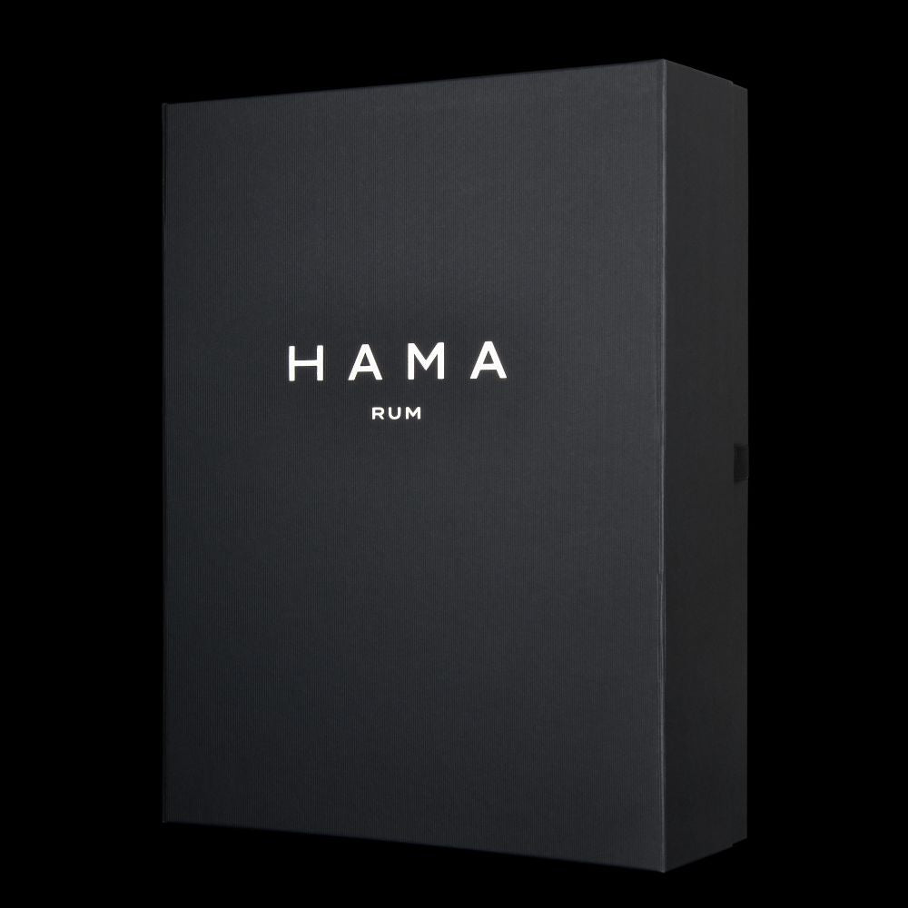 HAMA Bottle, Hip Flask and Shot Glasses Gift Box