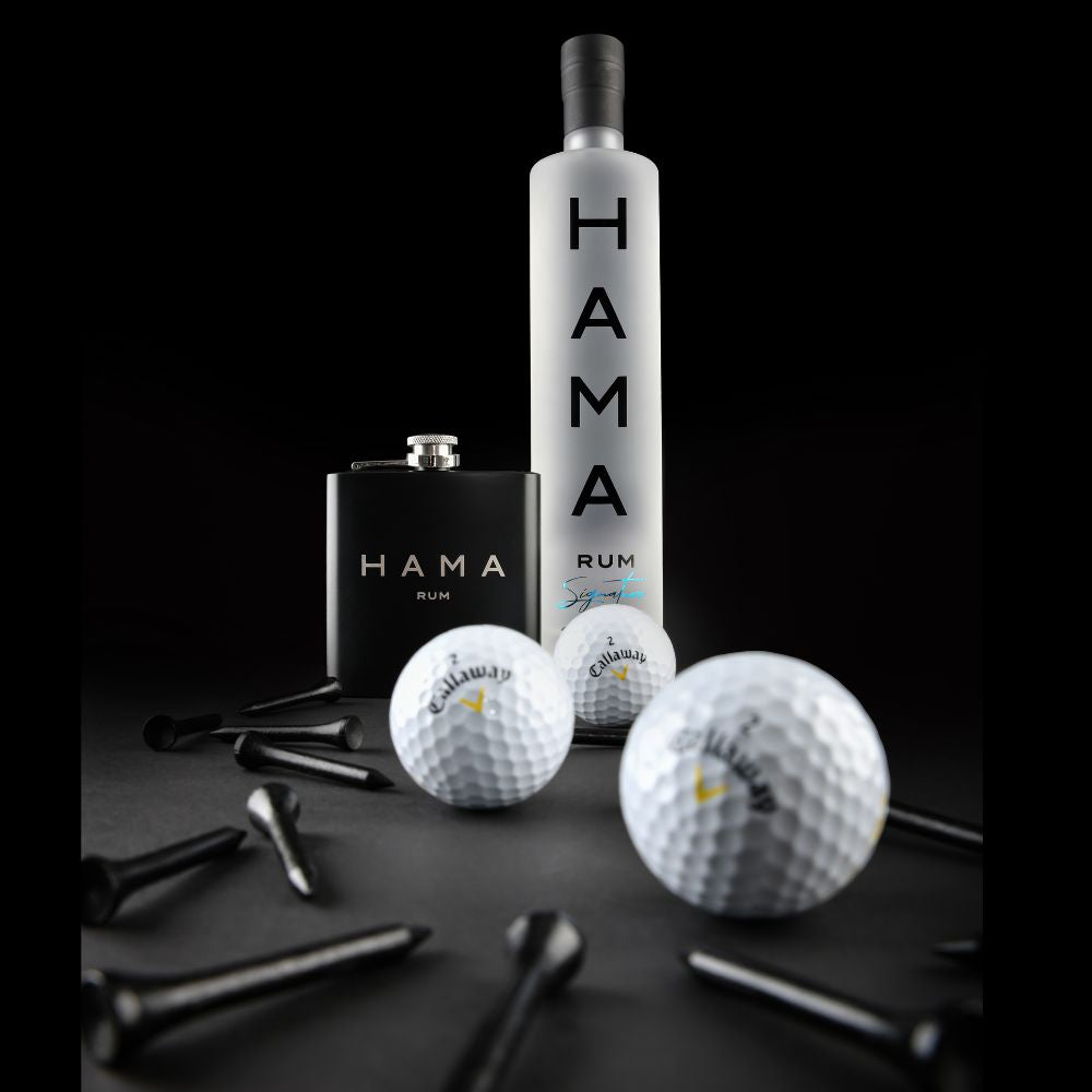 HAMA Rum Golf Set Gift Box